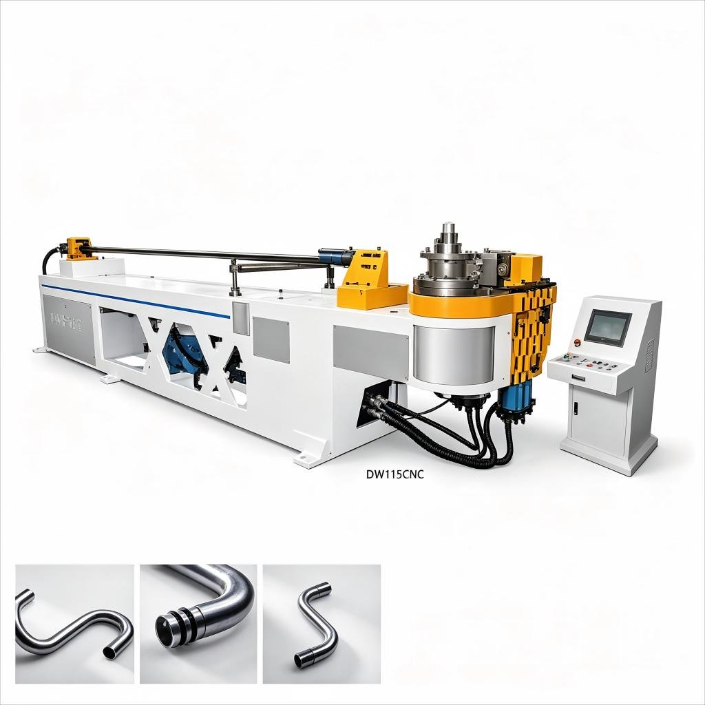 DW-219NC CNC Electric Steel Copper MS SS Metal Chair Furniture Pipe Tube Bending Machines